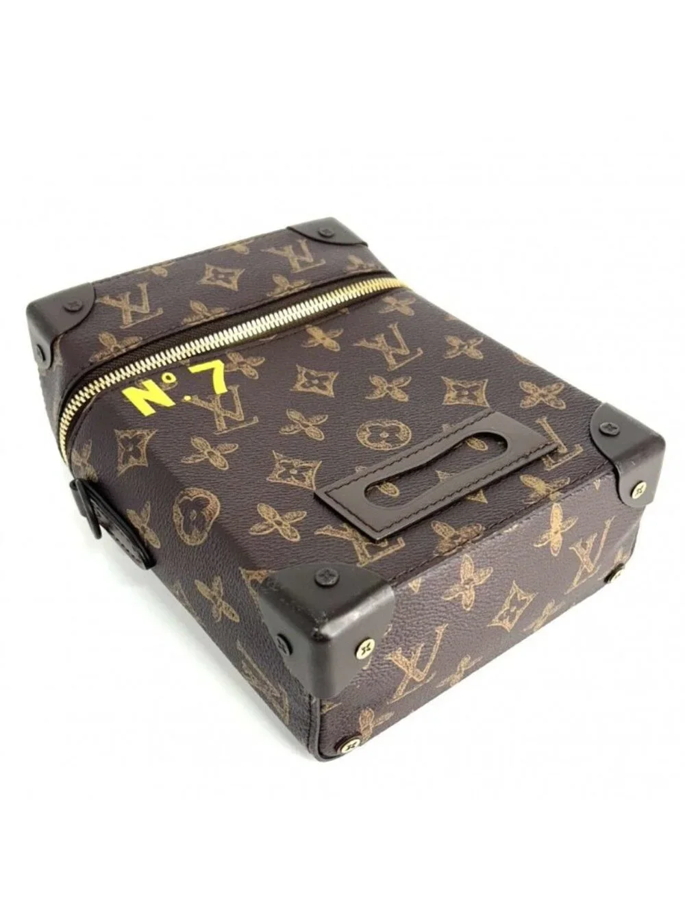 Louis Vuitton 2-Way Vertical Box Trunk Shoulder Bag Crossbody